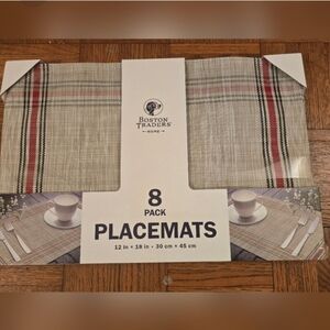 Boston Traders Home 8 Pack Placemats,